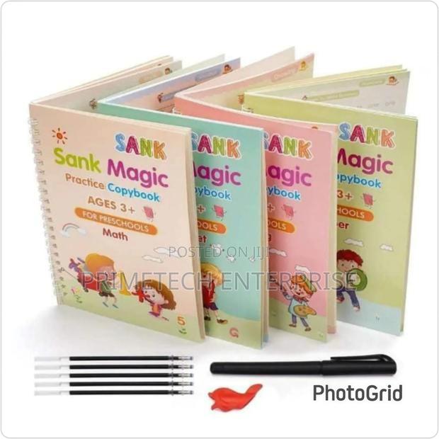 Sank Magic Practice Coppy Book - main view