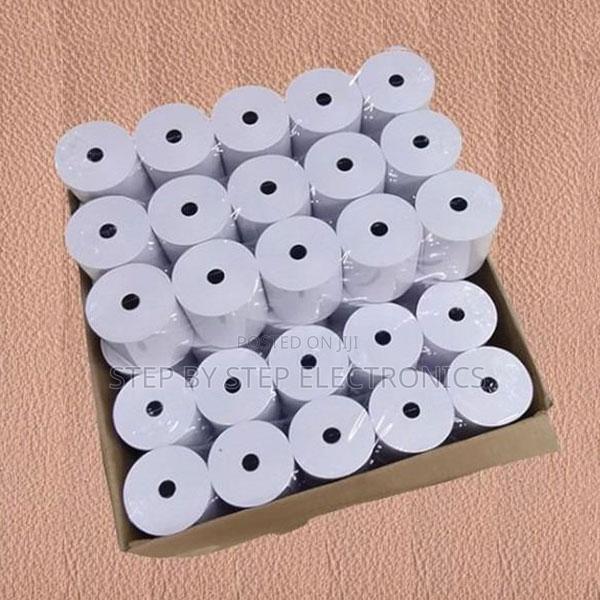Cut-Rated 50 Pieces of 80mm by 80mm by 13mm Thermal Rolls