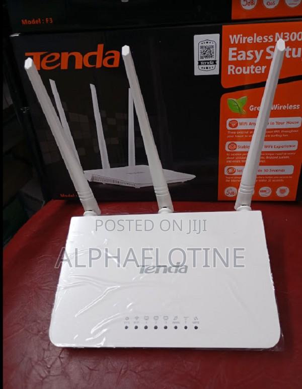 Tenda F-3 Wireless N300 Easy Set Up Router 3 External Ante" - main view