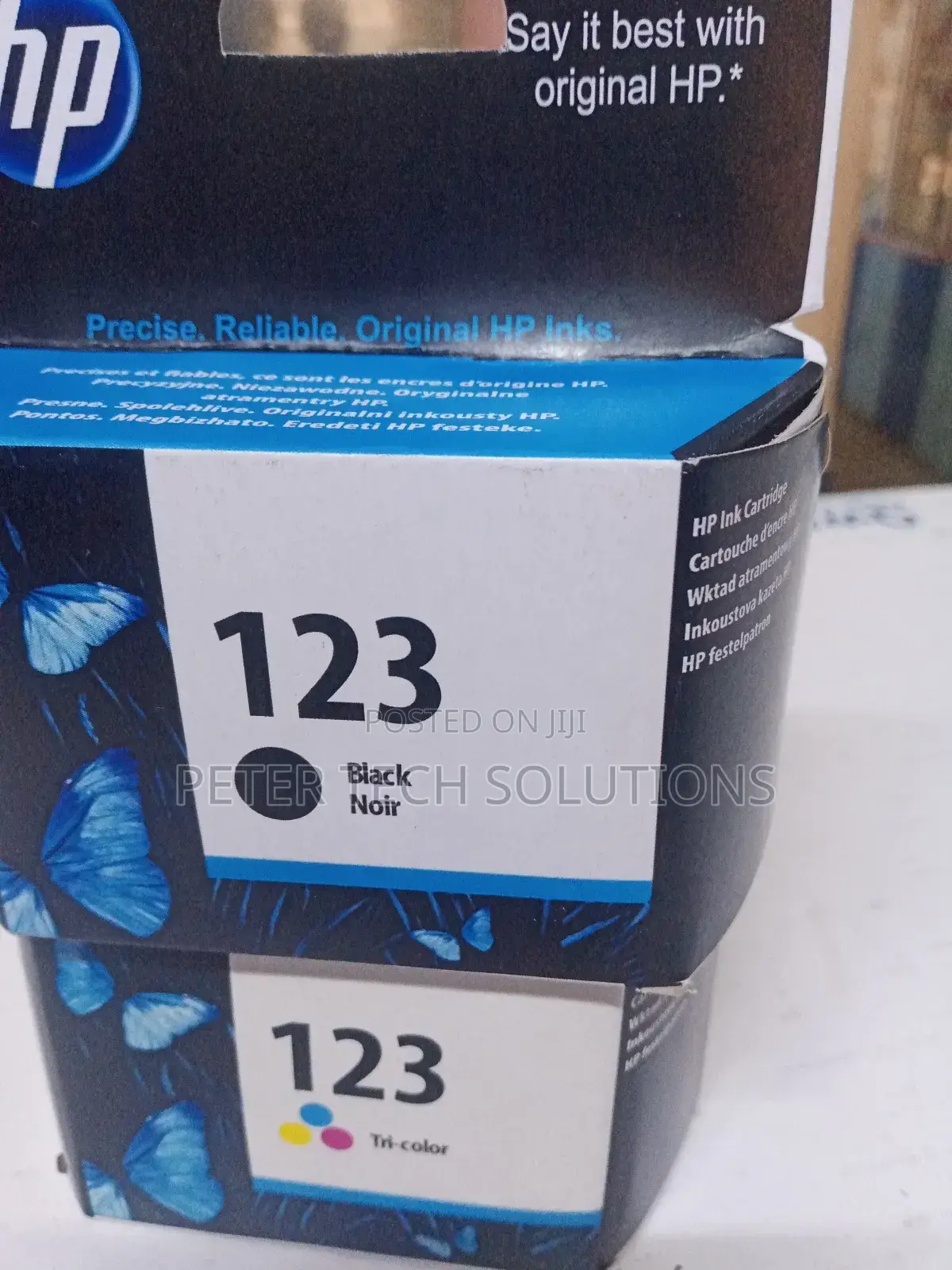 Hp 123 Tri-Color Original Ink Cartridge