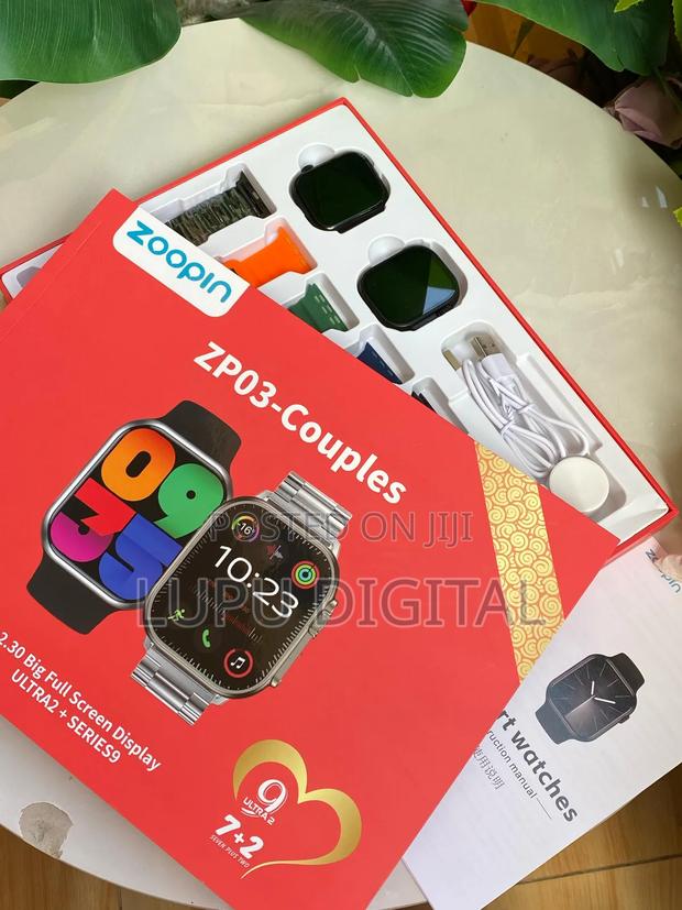 Zp03-Couple Smart Watches - thumbnail 2