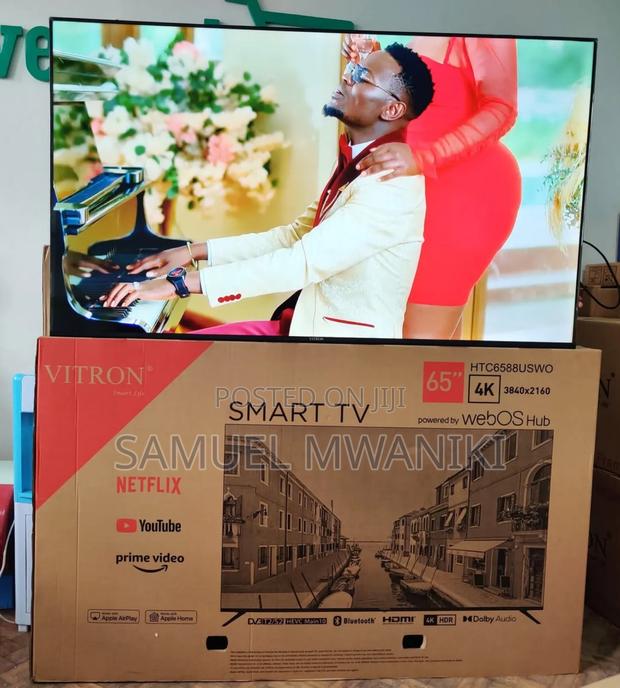 Vitron 65′′ Smart Uhd HDR Frameless Tv Magic Remote Webos