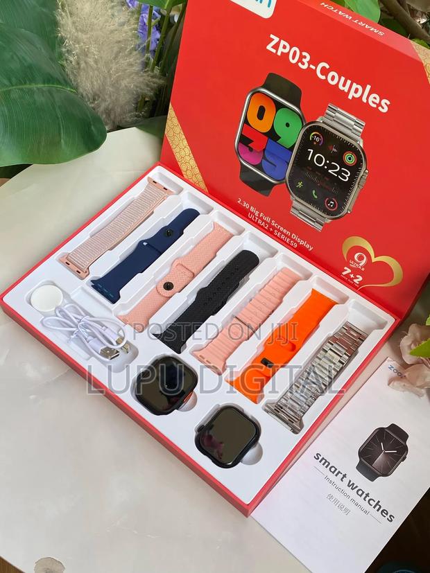 Zp03-Couple Smart Watches - thumbnail 5