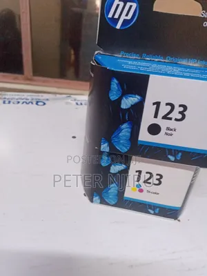 Hp 123 Blackink Cartridge Available