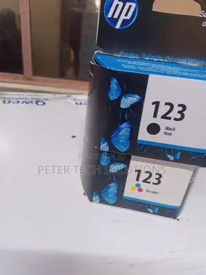 Hp 123 Blackink Cartridge Available