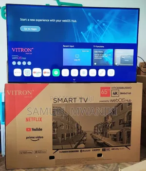 Vitron 65′′ Smart Uhd HDR Frameless Tv Magic Remote Webos