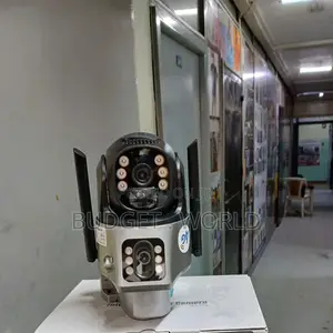 360-Degree Coverage Weatherproof 4mp PTZ Dual Lens Camera