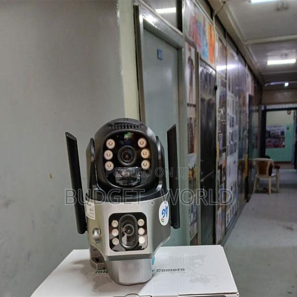 360-Degree Coverage Weatherproof 4mp PTZ Dual Lens Camera
