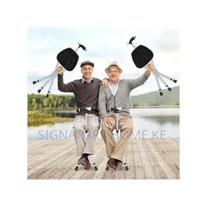 2 in 1 Elderly Walking Stick Cum Stool