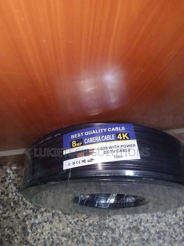 CCTV Camera Cable, ,8mp High Performance Cable - thumbnail 2