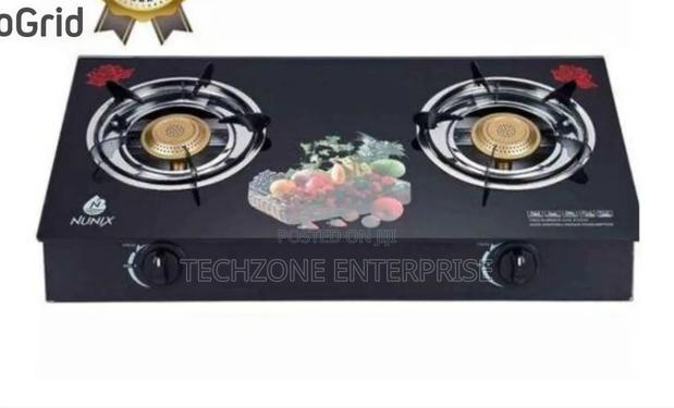 Nunix Tampered Glass Table Top Gas Cooker