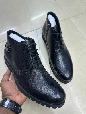 Quality Leather Casual Roberto Official High Boot Shoes