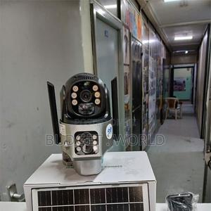 Customizable Alarm Monitoring 4mp Dual Lens PTZ Solar Camera