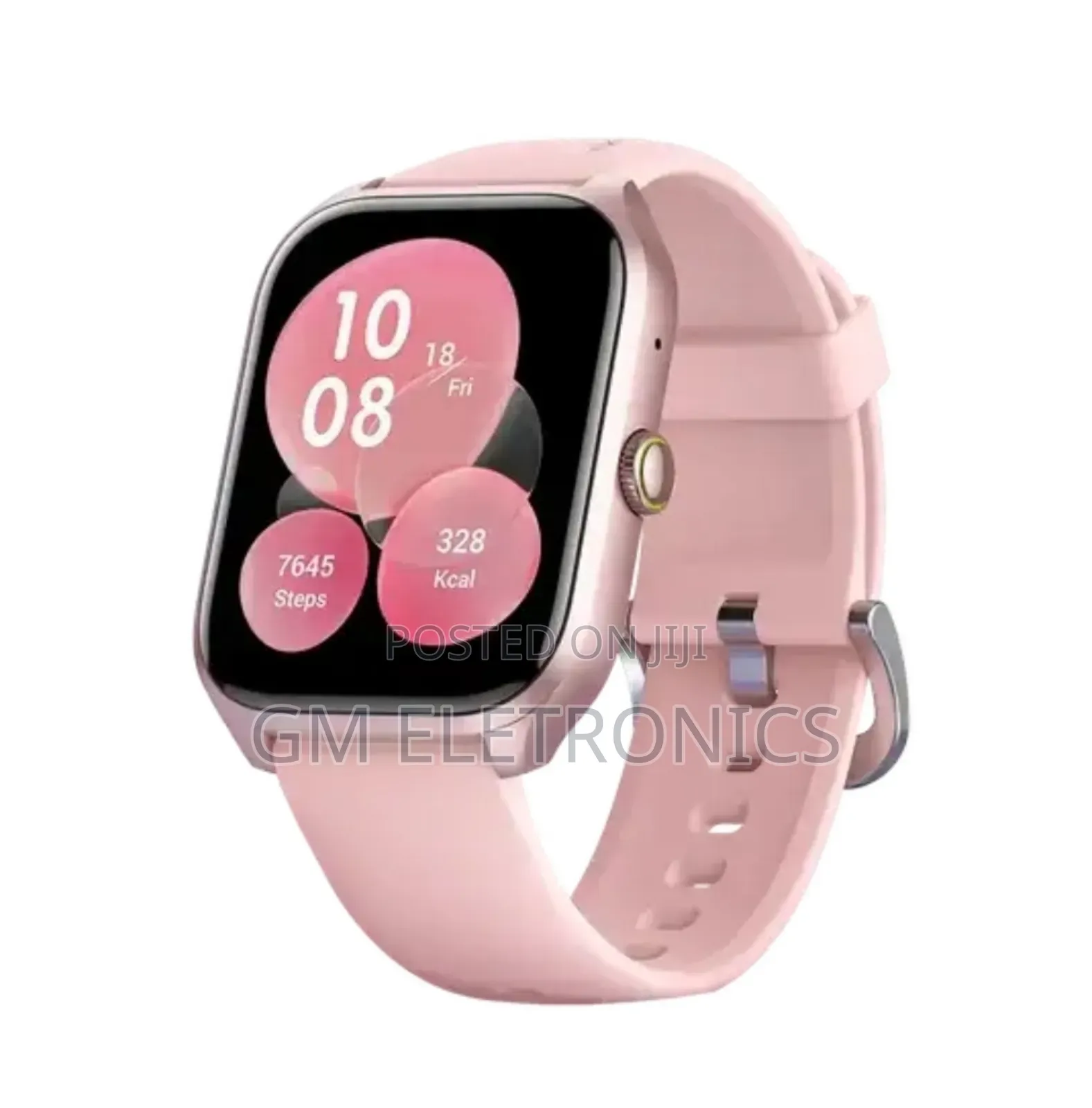 Watch 5 Lite Ip68 Waterproof and Dustproof Smart Watch- Pink