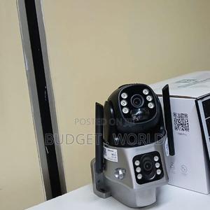 Full-Color Night Vision Weatherproof CCTV PTZ Solar Cam 4mp