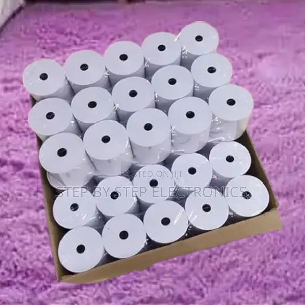 Satisfactory 50 Pieces of 80mm by 80mm by 13mm Thermal Rolls