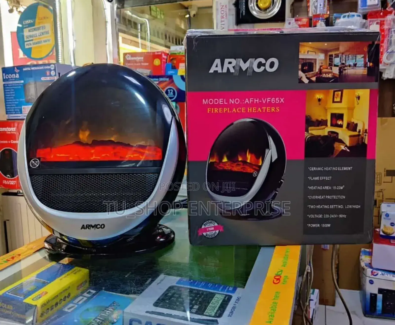 Room Heater Armco Fireplace Heater.
