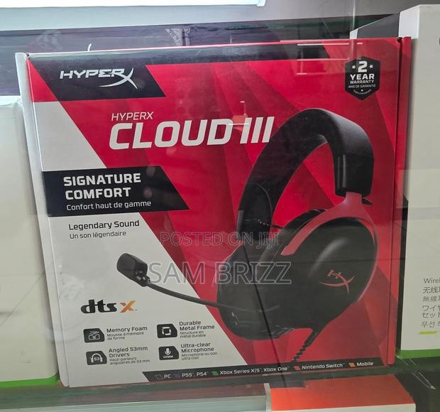 Hyperx Cloud Iii Signature Comfort Headset - main view