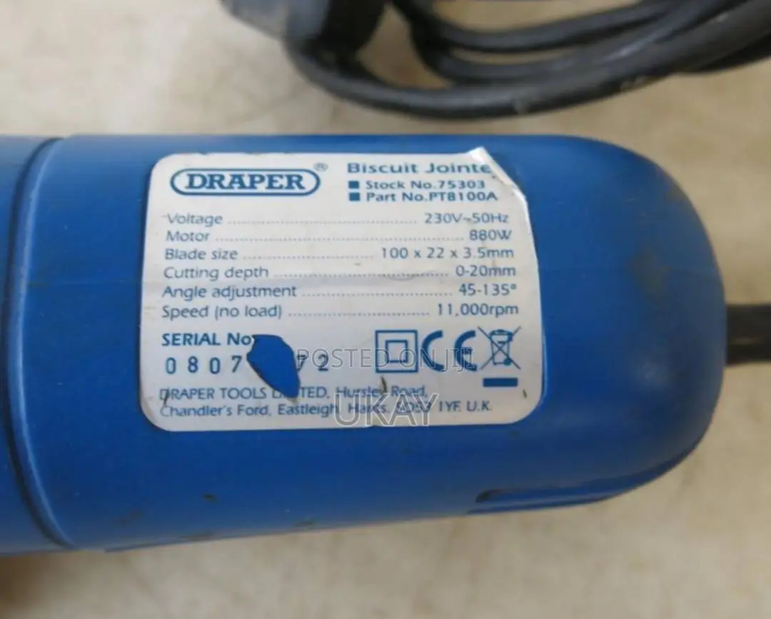 Draper Biscuit Jointer
