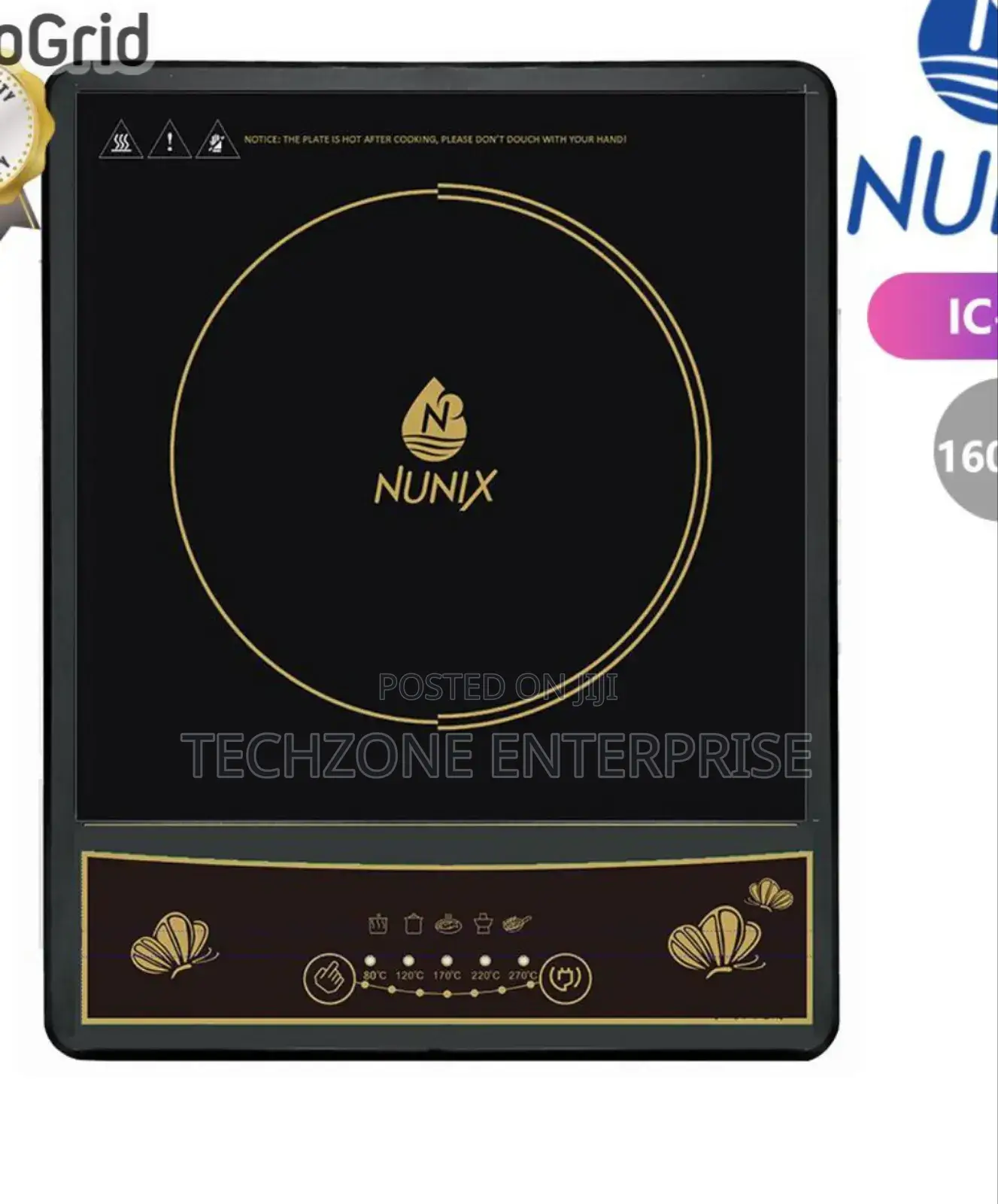 Nunix Induction Cooker Preset Function