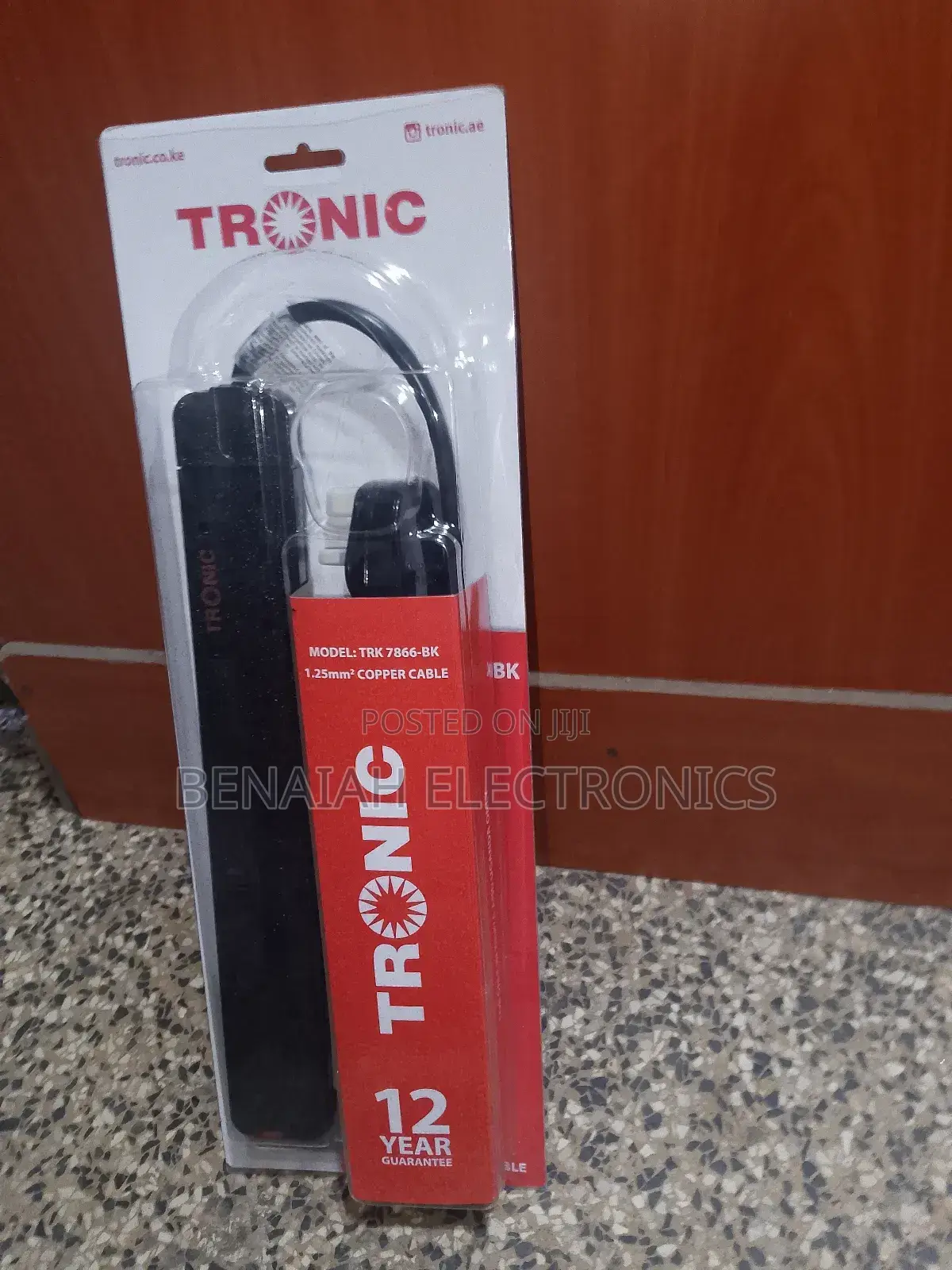 Original Tronic Extension Cable (Black) 3 Meters