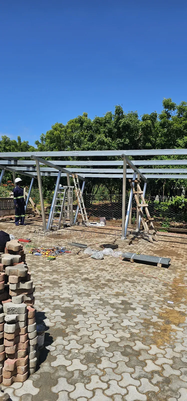 16kwh Lithium Battery 8.8kw Solar Panels, 10kw Inverter