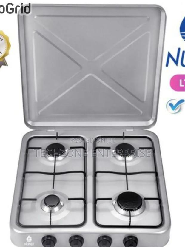 Nunix Lt04-01 4-Burner Tabletop Gas Cooker Auto Ignition