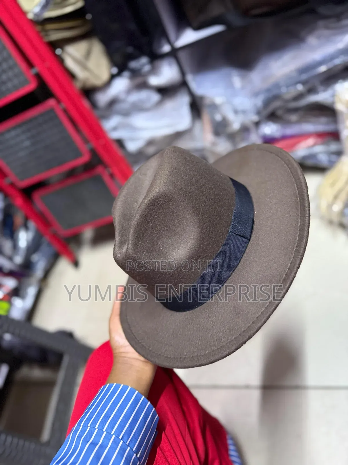 Brown Quality Fedora Hats at 700