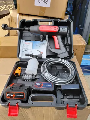 148v Heavy Duty Car Wash Gun – Cordless Power Washer