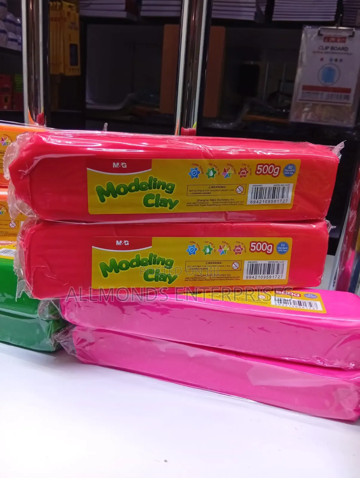 M G Modeling Clay/Plasticine 500g