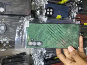 Lasgow Leather Back Cover for Samsung Galaxy A04s