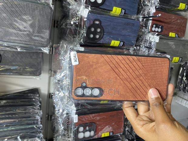 Megany Leather Back Cover for Samsung Galaxy A04s - main view