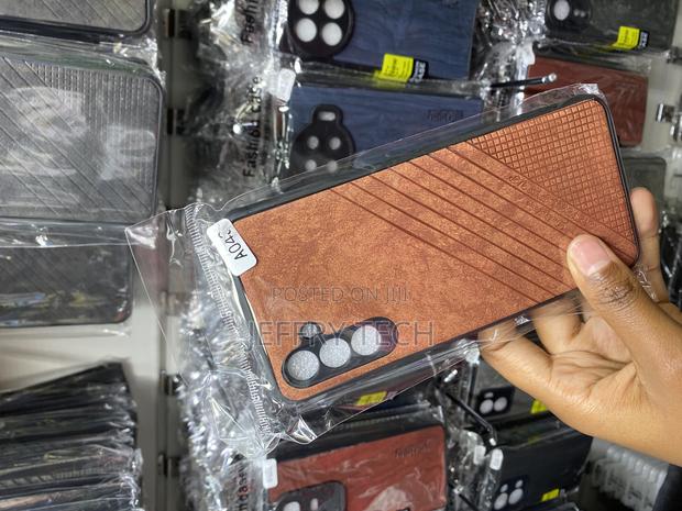 Megany Leather Back Cover for Samsung Galaxy A04s - thumbnail 2