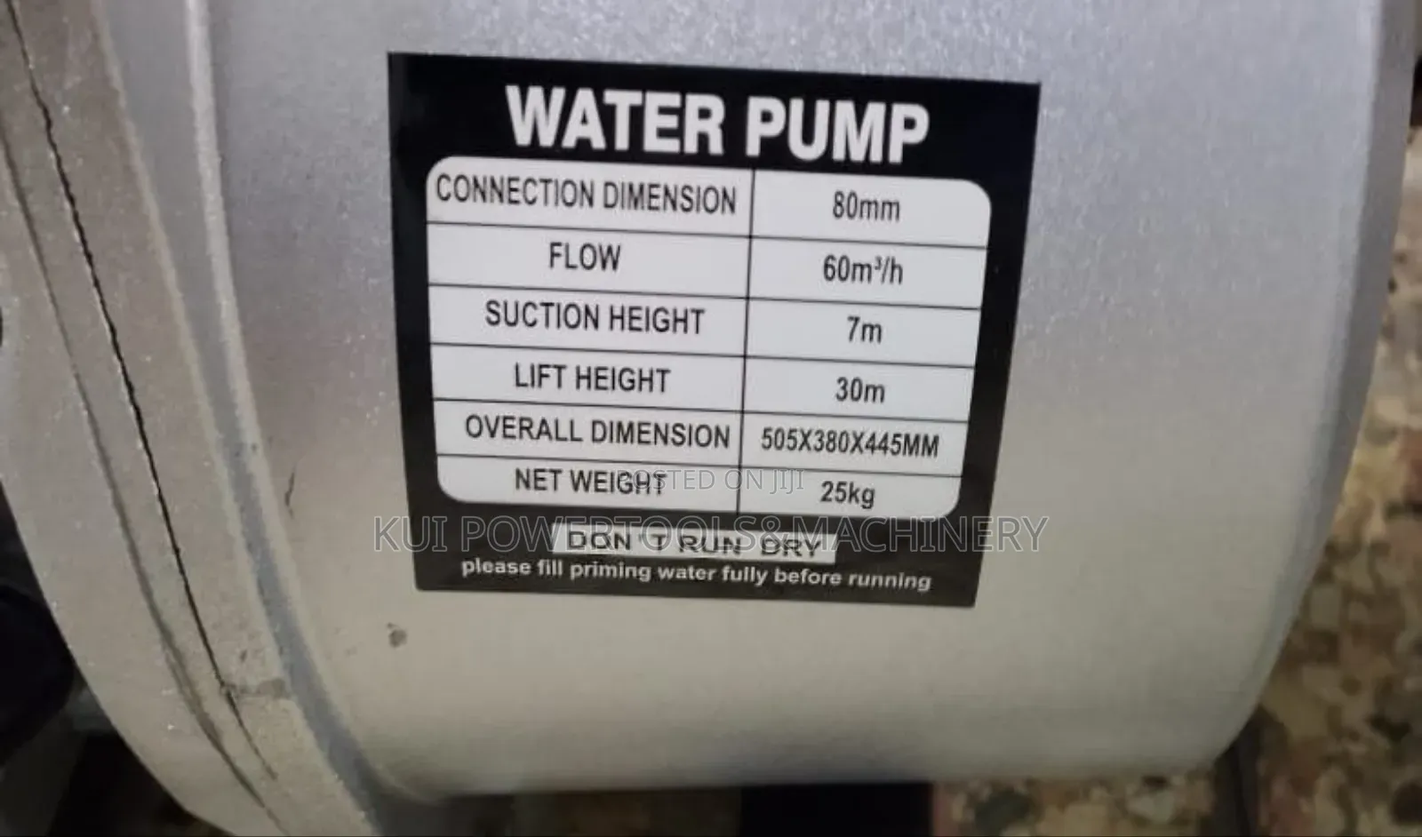 Kmax Water Pump 3" / Water Pump