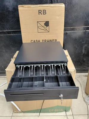 5-Slot Auto Cash Drawer Lockable,Durable Smooth Operation