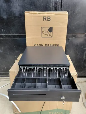 Monies Auto Cash Drawer – 5 Compartments With Key Lock