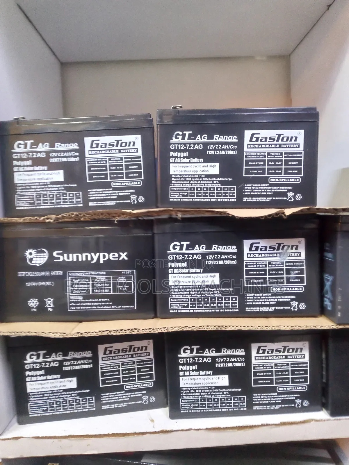 Gaston 12v 7ah Ups Battery