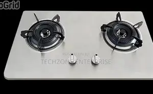 2 Burner Amaze Stainless Hob Cooker - Silver