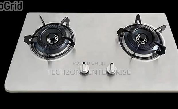 2 Burner Amaze Stainless Hob Cooker - Silver