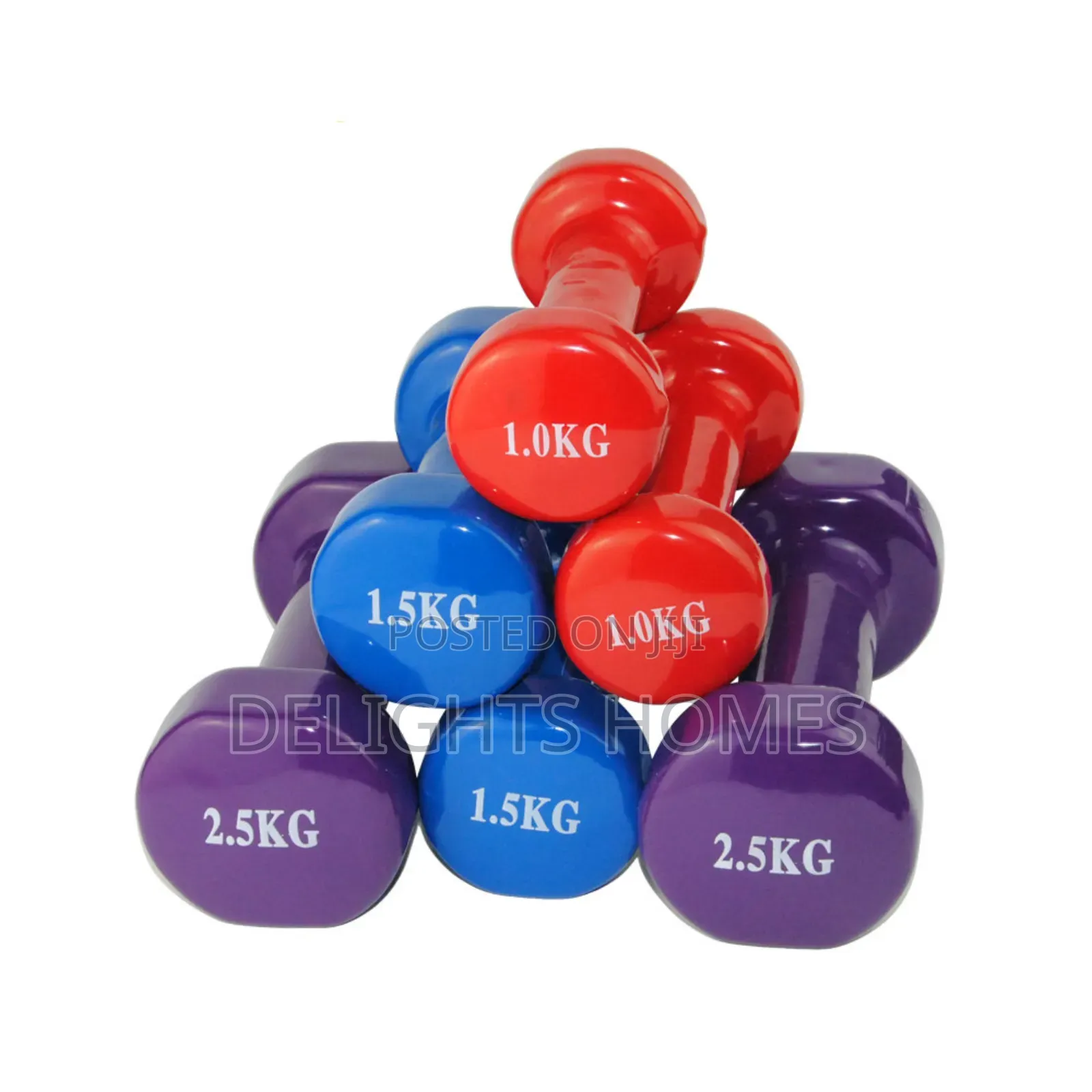 Coated Dumbell Set_sb