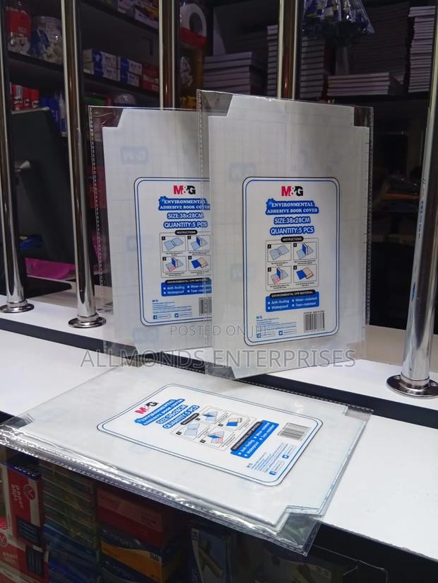 M G A5 Adhesive Book Covers- A Packet of 5pcs - thumbnail 2