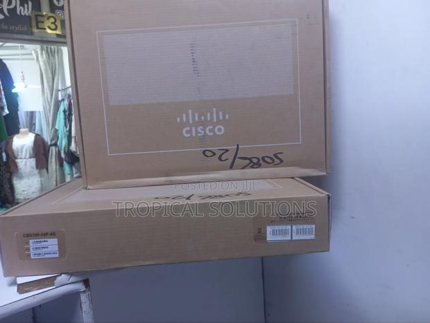 Cisco Cbs350 - 24p - 4g - Uk Port Gigabit Poe Managed Switch
