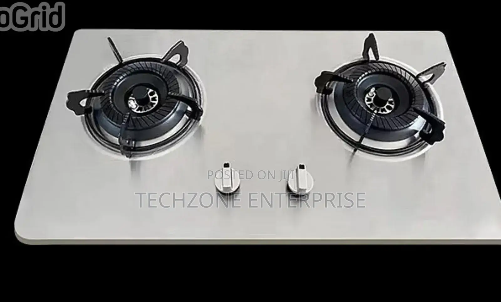 2 Burner Amaze Stainless Hob Cooker With Auto Ignition
