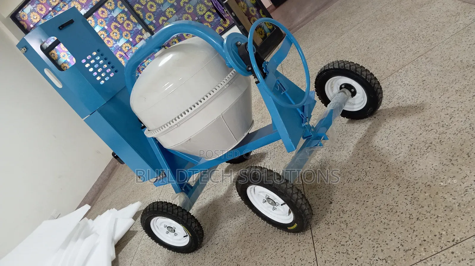 Diesel Driven 400 LTRS Aico Concrete Mixer