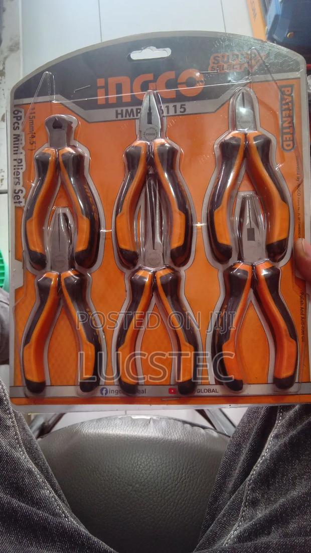 Ingco 6-piece Mini Pliers Set