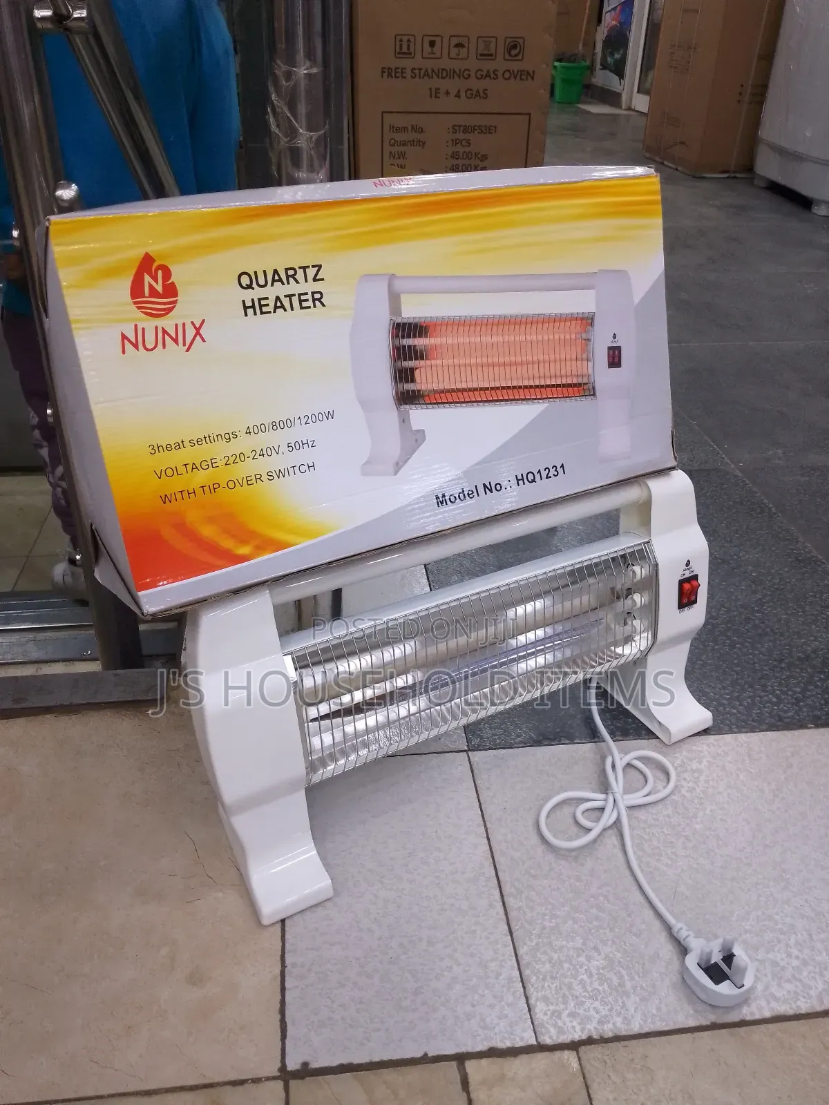 Nunix Hq1231 Room Heaterfast Heating,Safe Energy Efficient