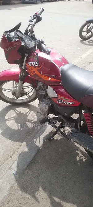 TVS HLX Plus ES 2018 Red