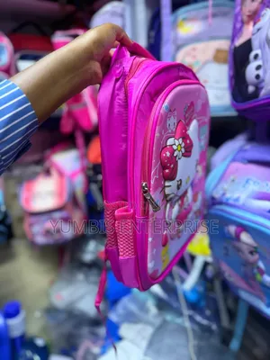 Pink Hello Kitty Kids School Bags for Pp1,Pp2,Grade 1-2