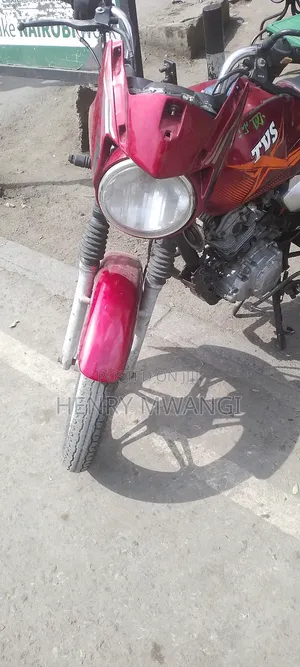 TVS HLX Plus ES 2018 Red