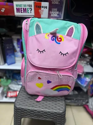 Pink Unicorn School Bags Grade 1 to 5